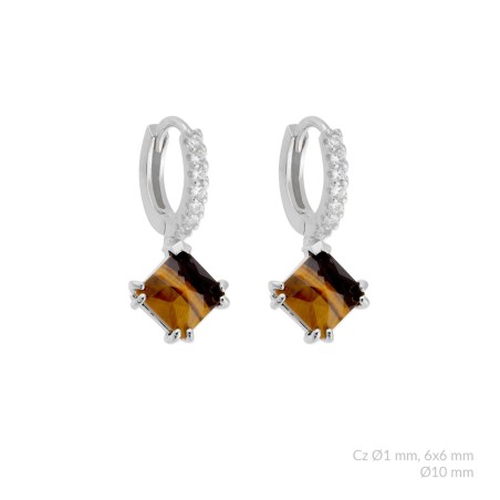 Pendientes de Plata de Ley