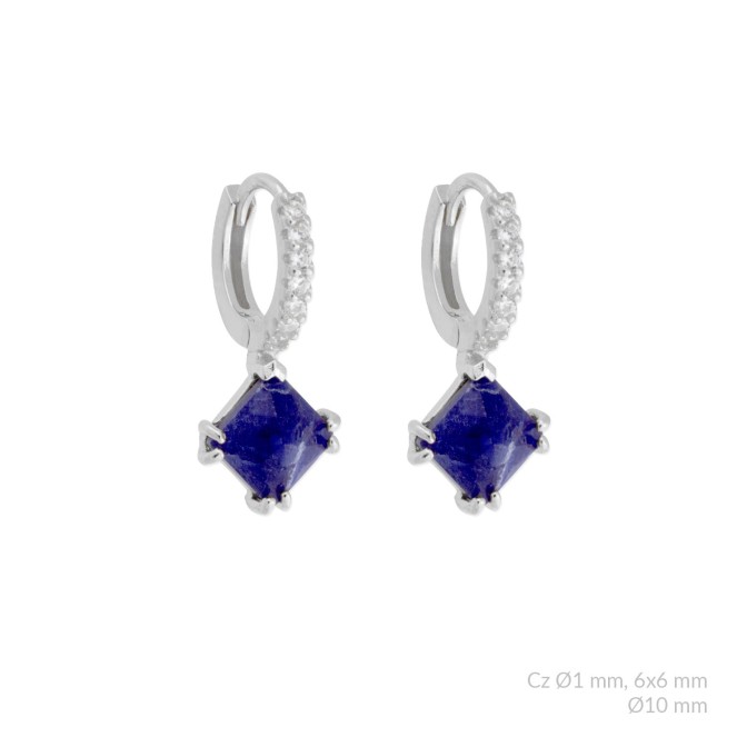 Pendientes de Plata de Ley