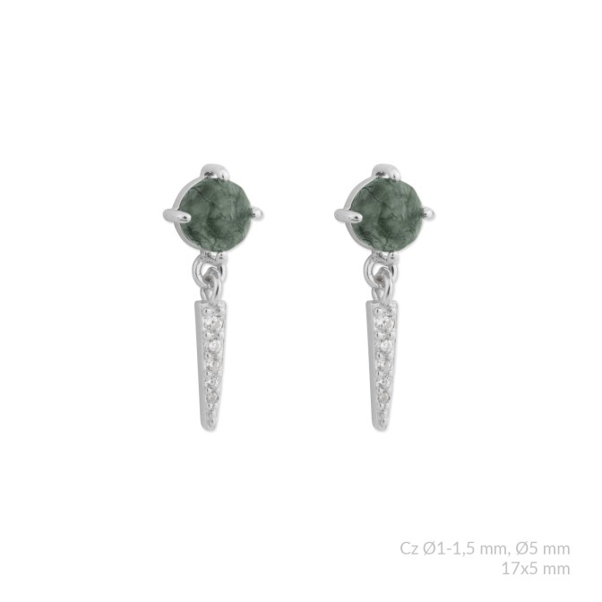 Pendientes de Plata de Ley