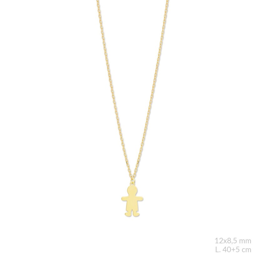 Gargantilla de Plata de Ley | Niño