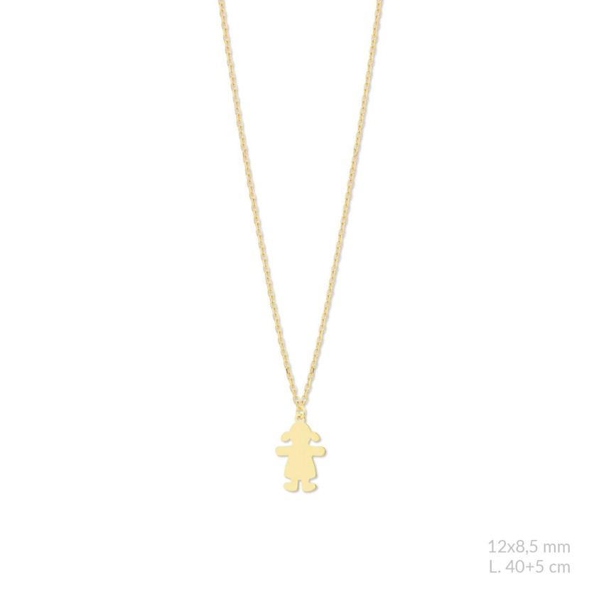 Gargantilla de Plata de Ley | Niña