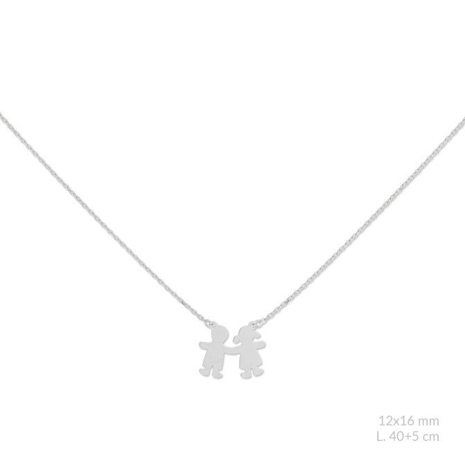 Gargantilla de Plata de Ley | Niño / Niña