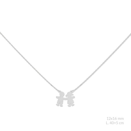 Gargantilla de Plata de Ley | Niño / Niña