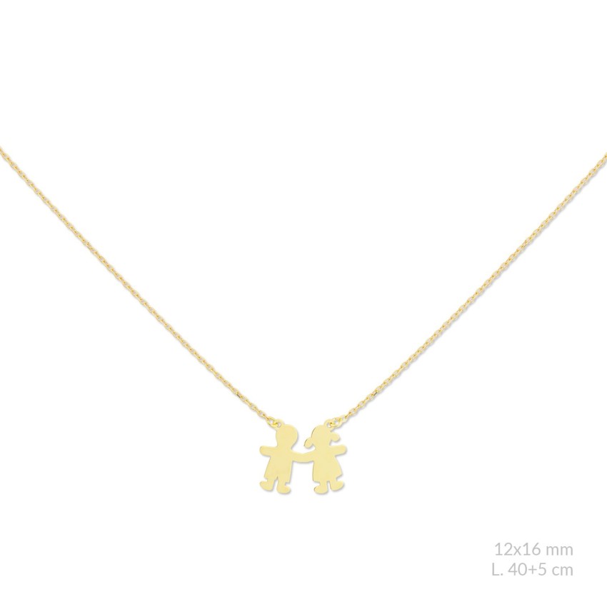 Gargantilla de Plata de Ley | Niño / Niña