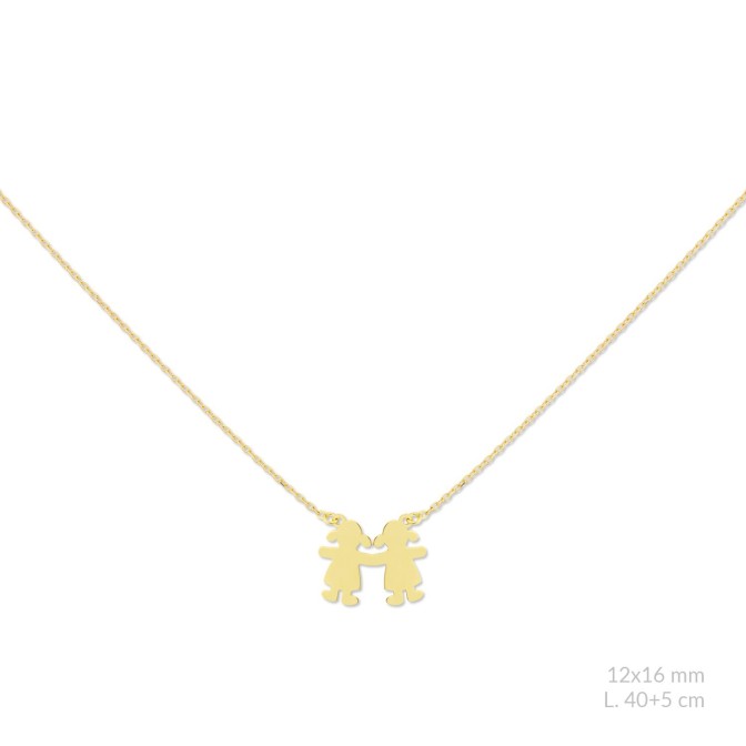 Gargantilla de Plata de Ley | Niña / Niña