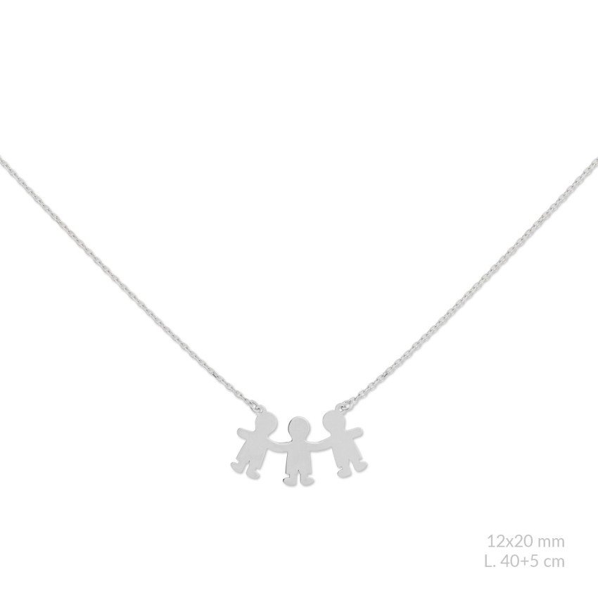 Gargantilla de Plata de Ley | Niño / Niño / Niño