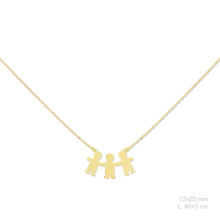 Gargantilla de Plata de Ley | Niño / Niño / Niño