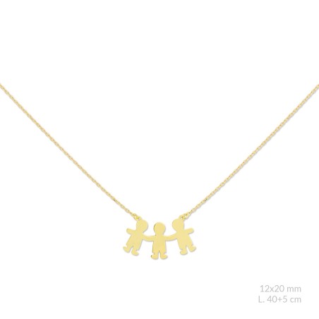 Gargantilla de Plata de Ley | Niño / Niño / Niño