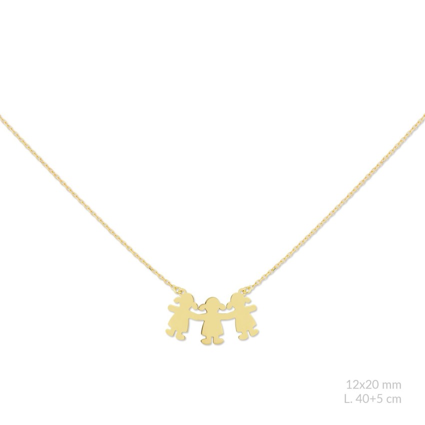 Gargantilla de Plata de Ley | Niña / Niña / Niña