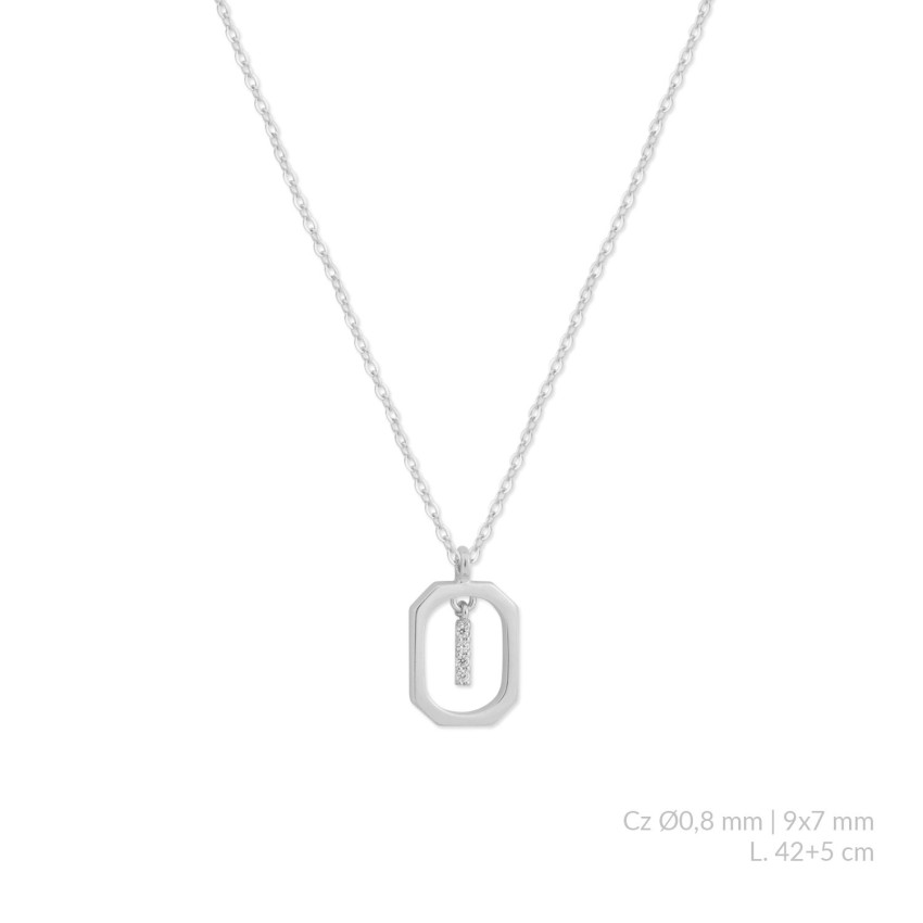 Gargantilla de Plata de Ley | I