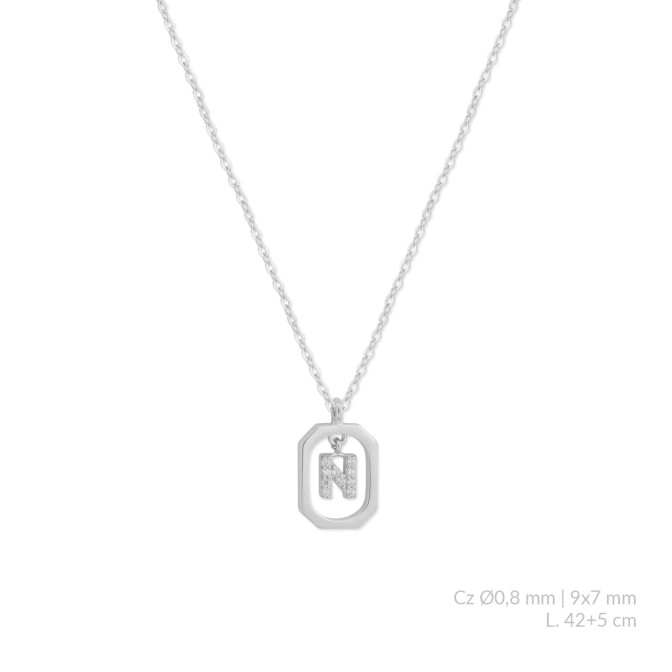 Gargantilla de Plata de Ley | N