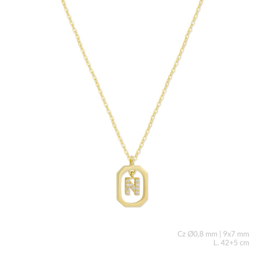 Gargantilla de Plata de Ley | N