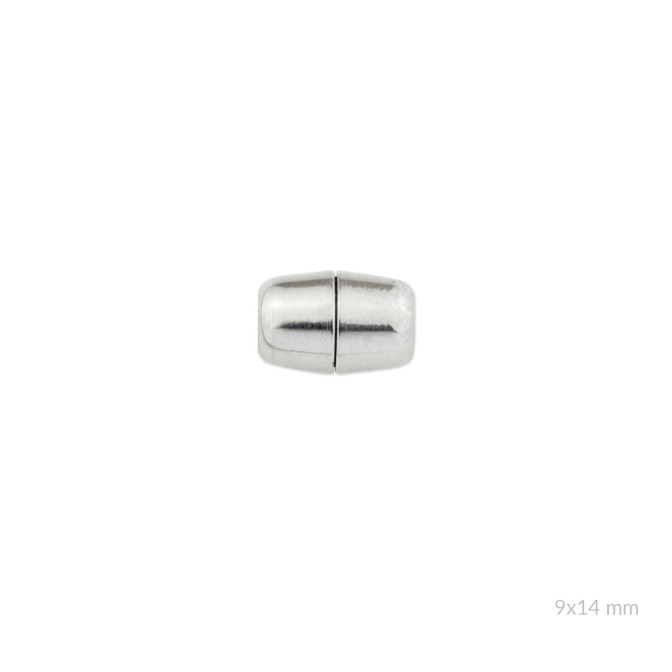 Cierre de acero con imán para pulsera | 9x14 mm