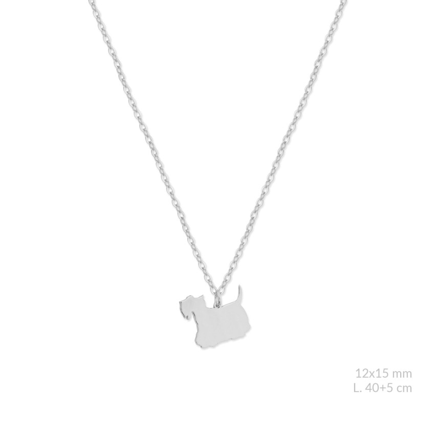 Gargantilla de Plata de Ley | Schnauzer