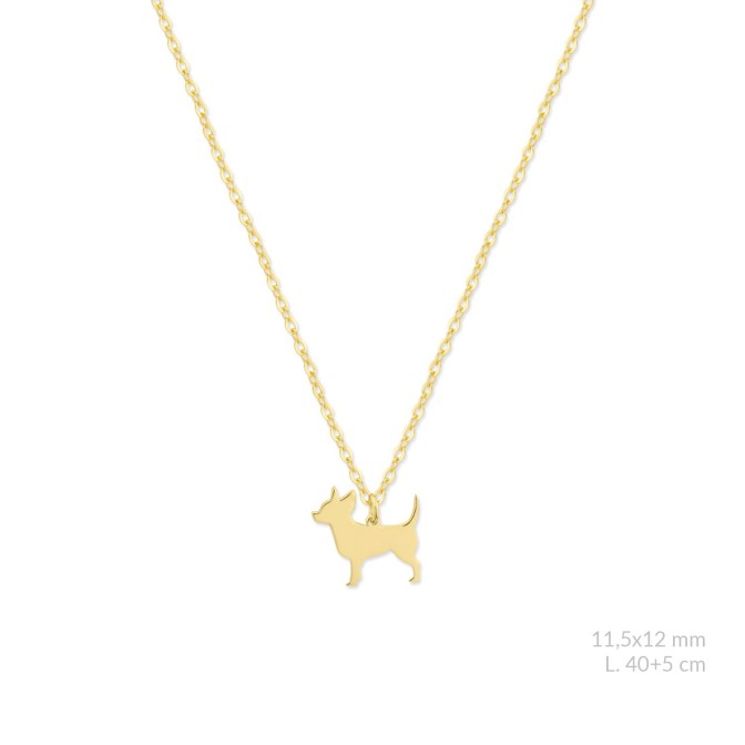 Gargantilla de Plata de Ley | Chiguagua