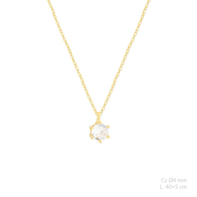 Gargantilla de Plata de Ley | Ø4 mm