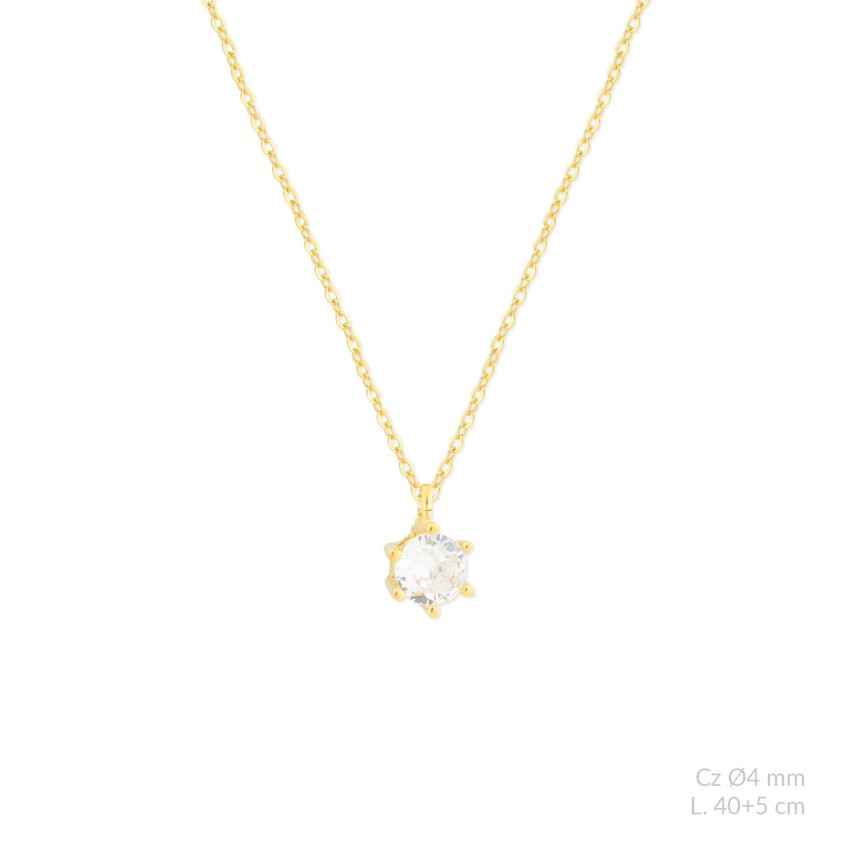 Gargantilla de Plata de Ley | Ø4 mm