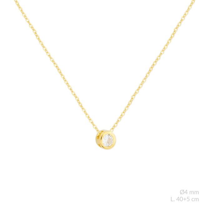 Gargantilla de Plata de Ley | Ø4 mm