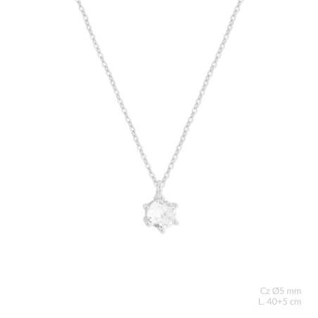 Gargantilla de Plata de Ley | Ø5 mm