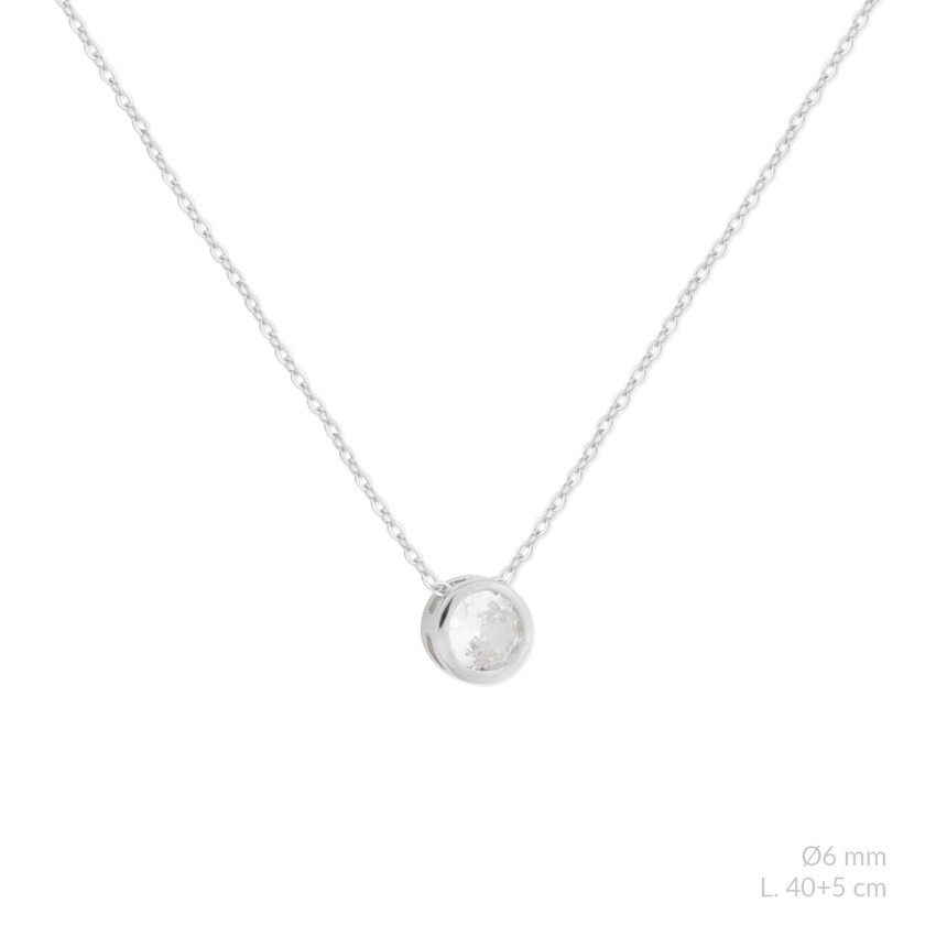 Gargantilla de Plata de Ley | Ø6 mm