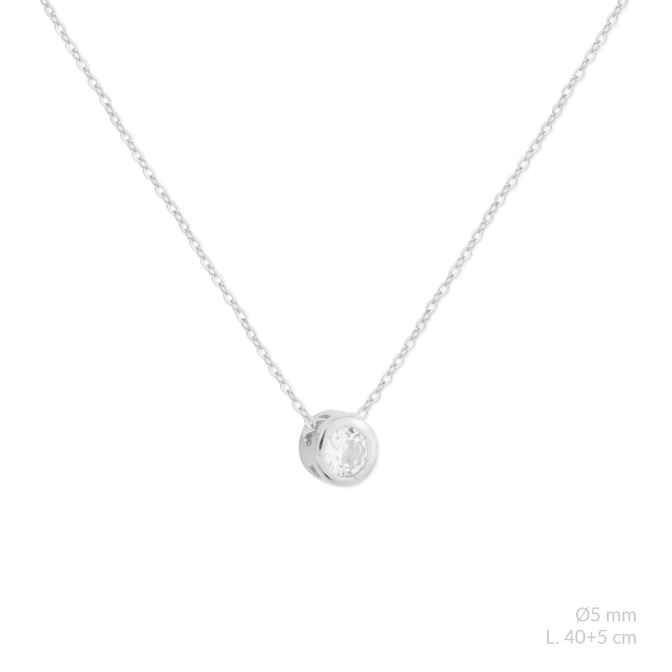 Gargantilla de Plata de Ley | Ø5 mm