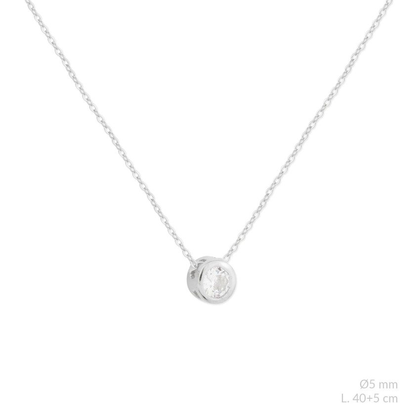 Gargantilla de Plata de Ley | Ø5 mm