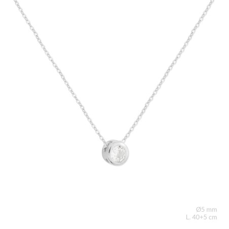 Gargantilla de Plata de Ley | Ø5 mm