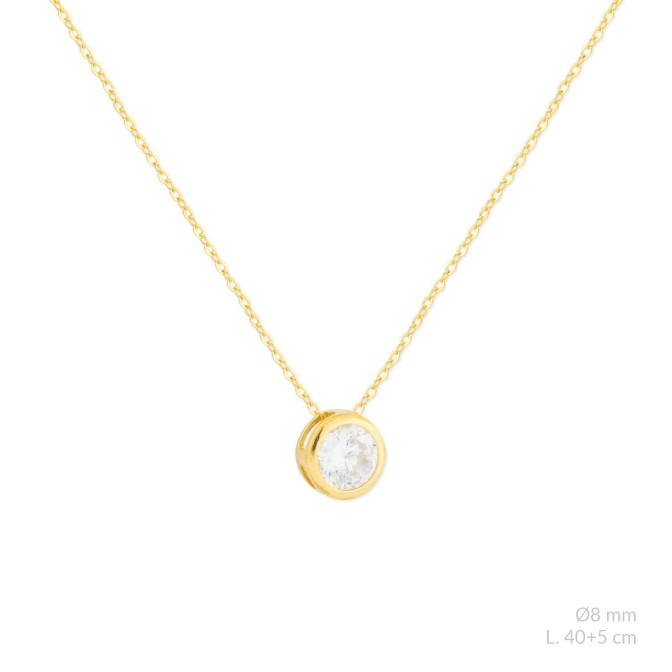 Gargantilla de Plata de Ley | Ø8 mm