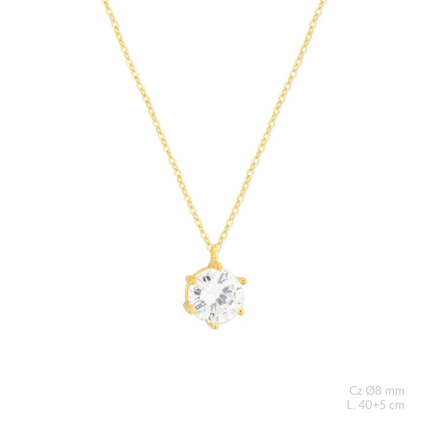 Gargantilla de Plata de Ley | Ø8 mm