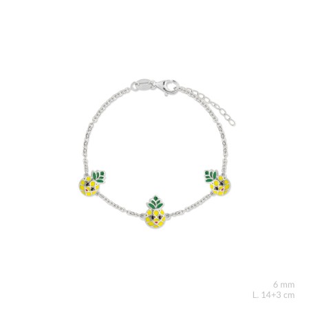 Pulsera de Plata de Ley