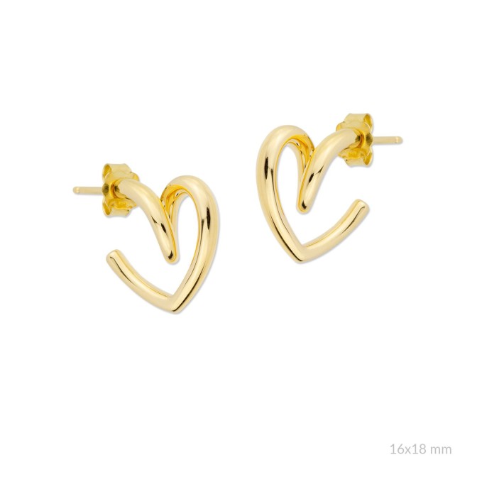 Pendientes de Plata de Ley