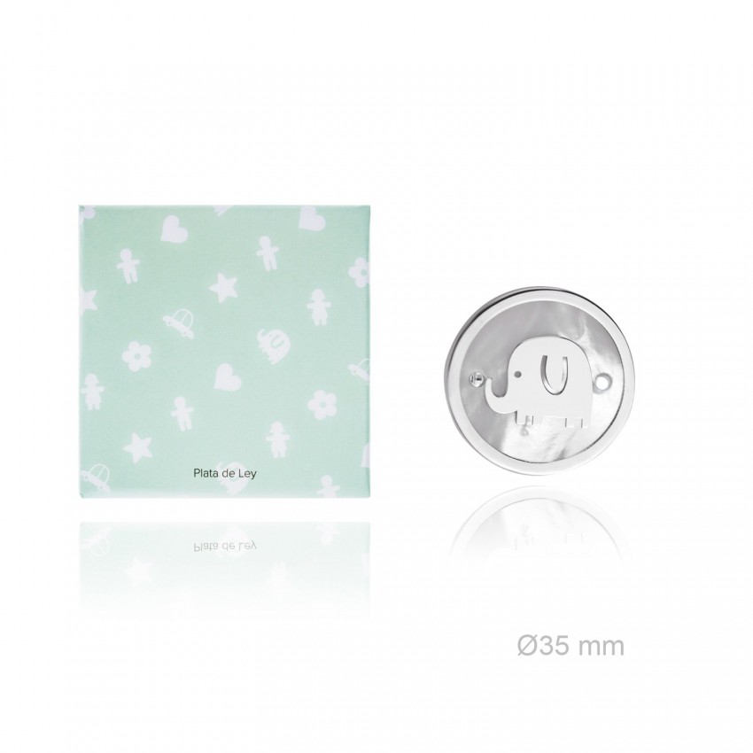 Alfiler de Plata de Ley