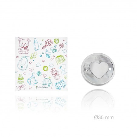 Alfiler de Plata de Ley