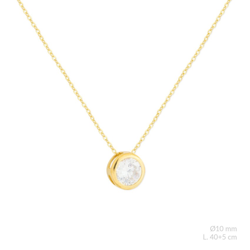 Gargantilla de Plata de Ley | Ø10 mm