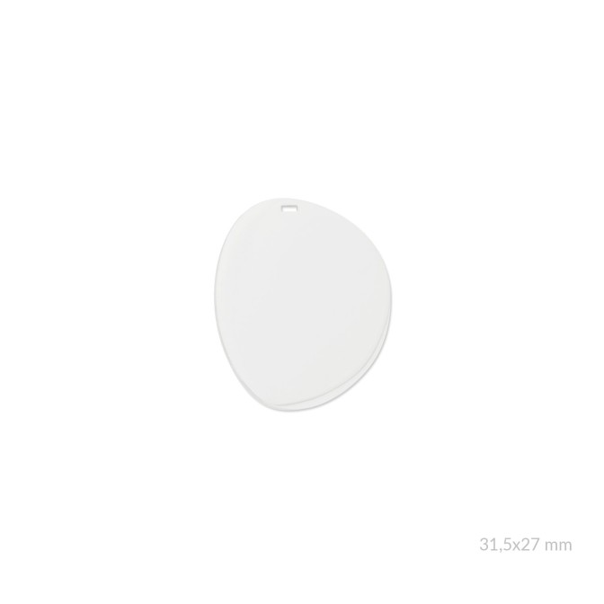 Chapa de Acero irregular | 31,5x27 mm