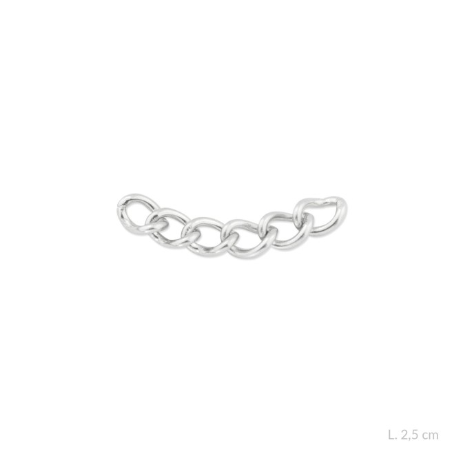 Cadena de acero para llaveros | L. 2,5 cm
