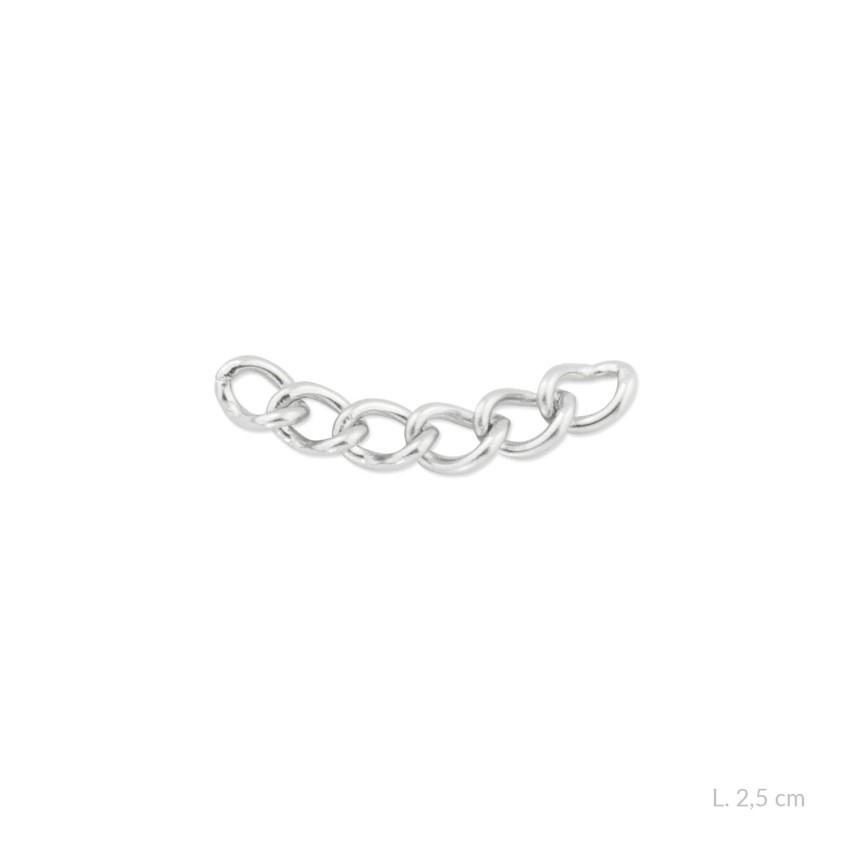 Cadena de acero para llaveros | L. 2,5 cm