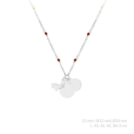 Gargantilla de Plata de Ley para grabar | Ø10 mm - Ø12 mm