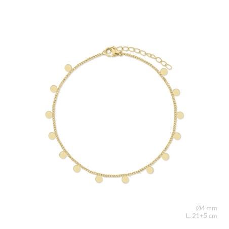 Tobillera de Acero inoxidable