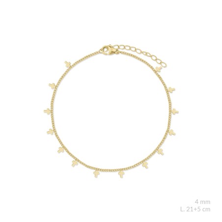 Tobillera de Acero inoxidable