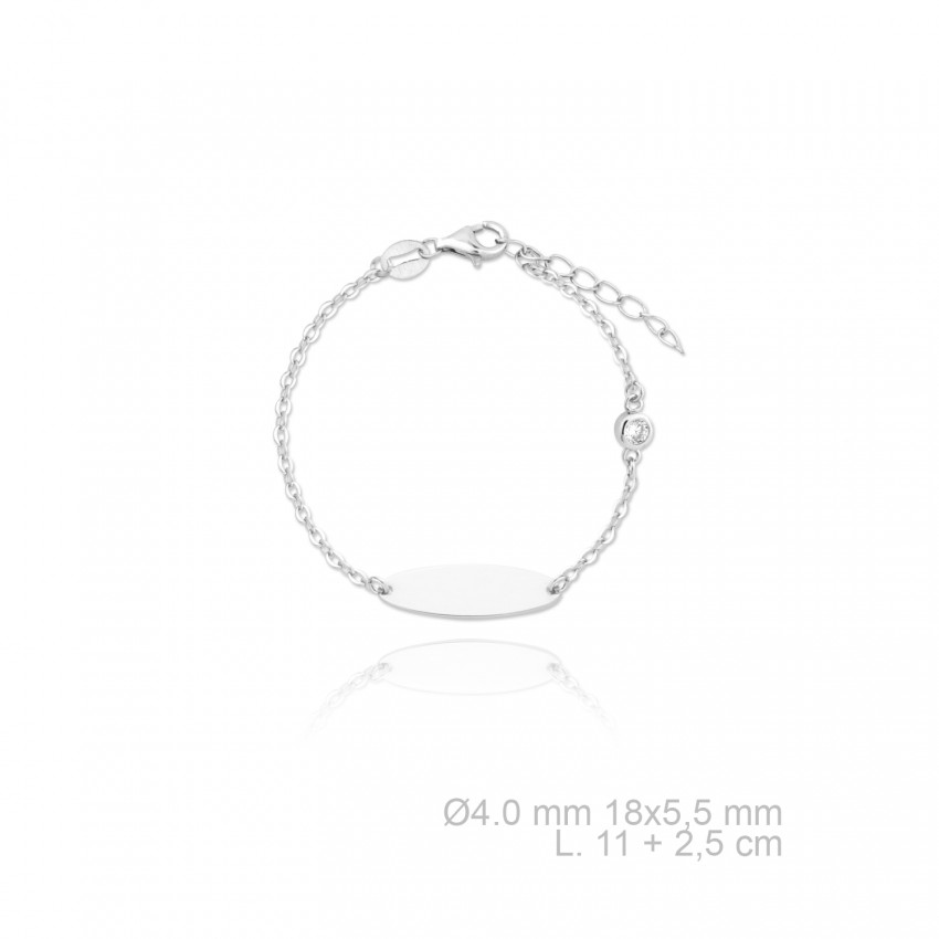 Pulsera de Plata de Ley
