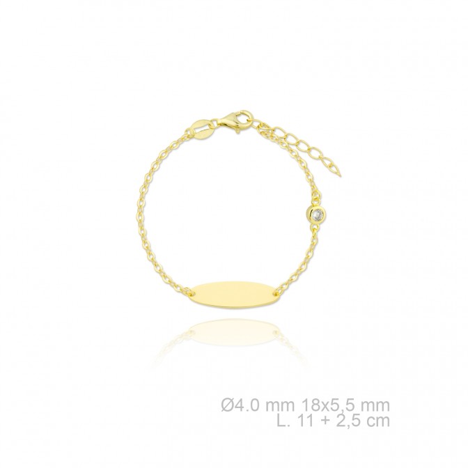 Pulsera de Plata de Ley