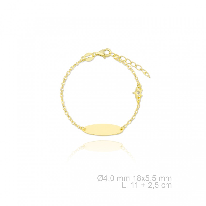 Pulsera de Plata de Ley