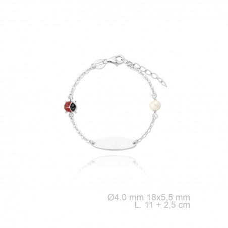 Pulsera de Plata de Ley