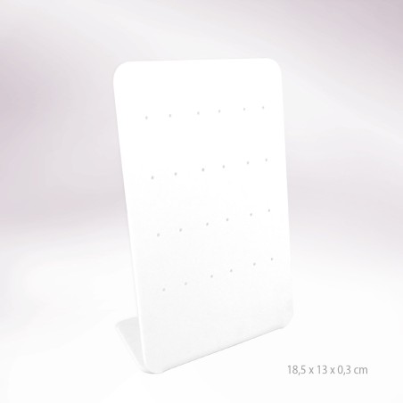 Expositor 12 Pendientes Presión/Tuerca L