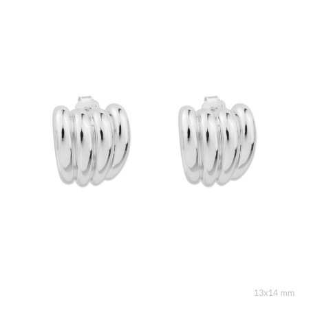 Pendientes de Plata de Ley