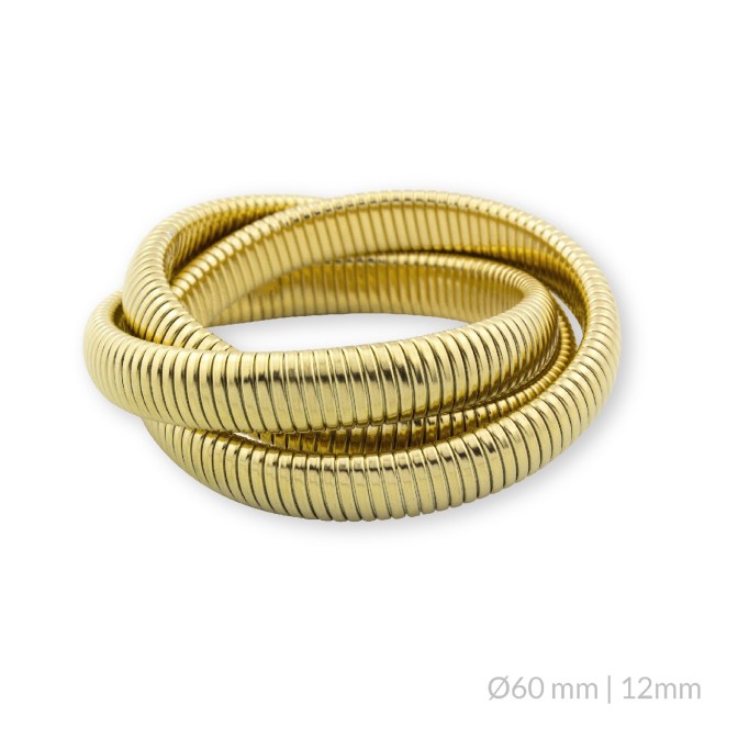 Pulsera triple de Acero inoxidable | 12 mm