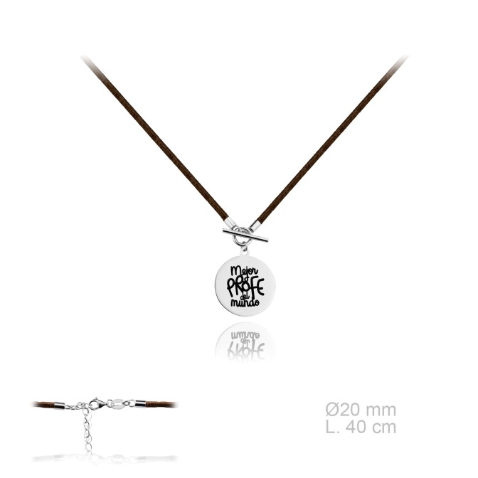 Gargantilla de Plata de Ley 