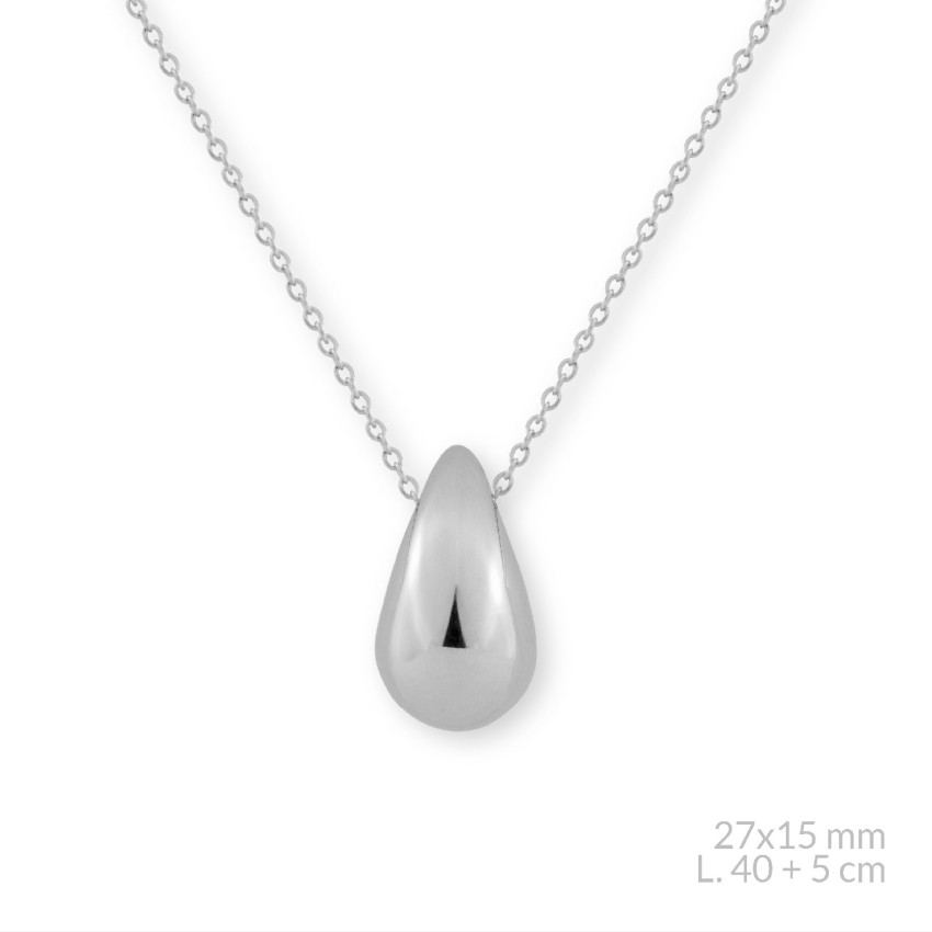 Gargantilla de Acero inoxidable | 27x15 mm