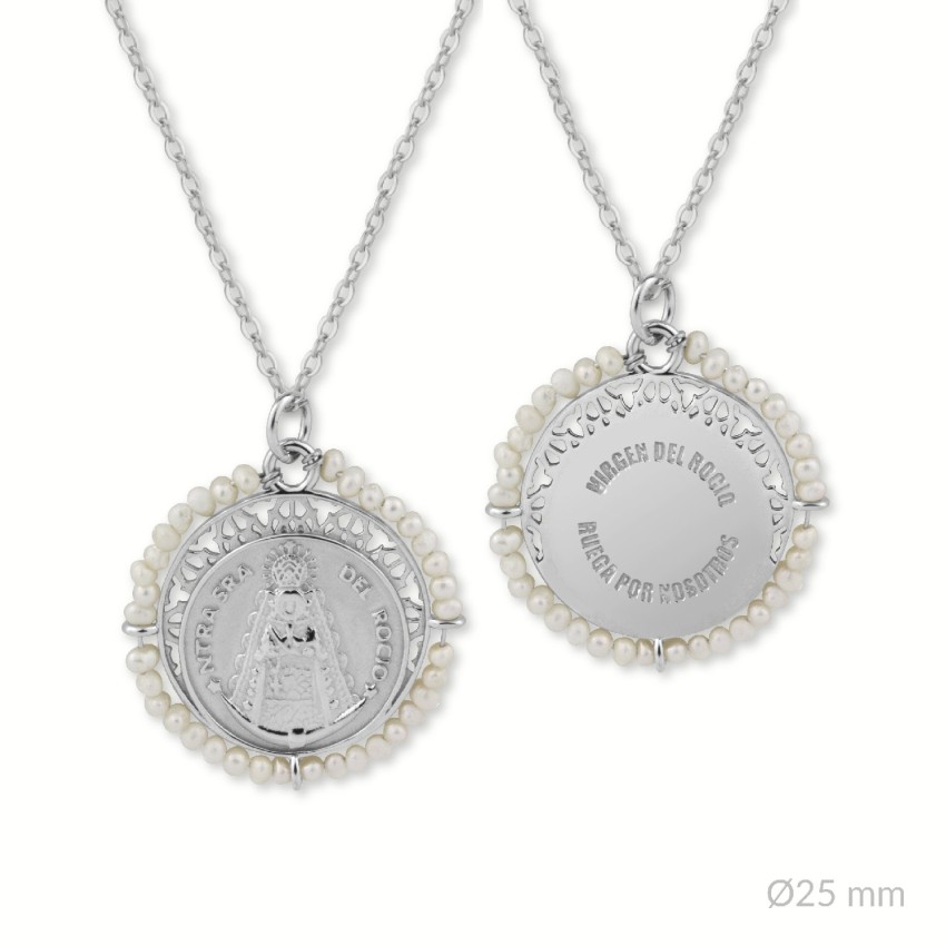 Gargantilla de Plata de Ley | Virgen del Rocío